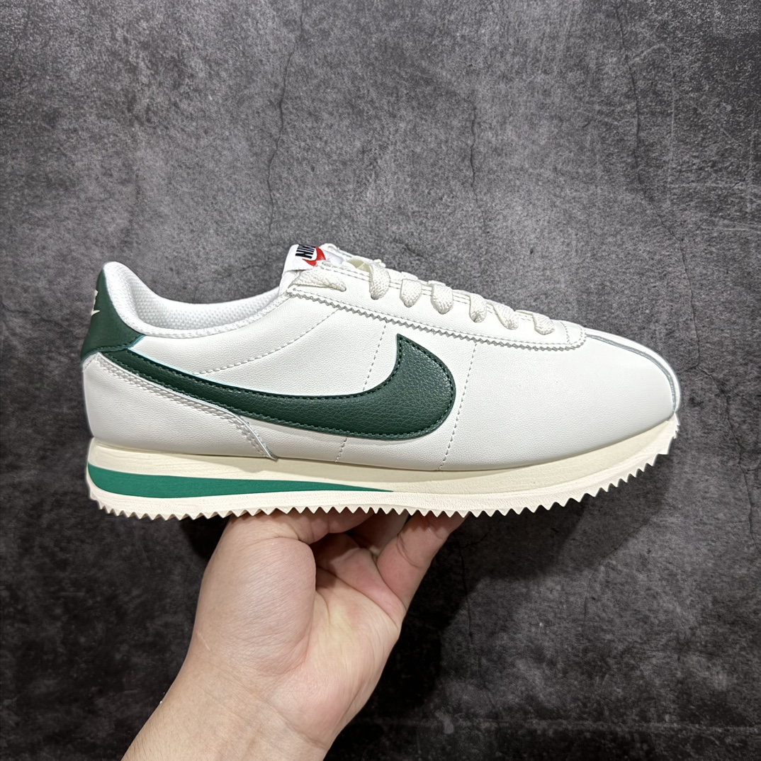 【TG纯原】NK Classic Cortez Leather 阿甘复古初代皮革慢跑鞋 货号：DN1791-101nn缓震防滑耐磨同源头层皮料 原厂模具 公司级标准检验QC 区分市面一切版本 完美复刻阿甘复古鞋型 尺码：35-45 编码：DL200220-鞋库