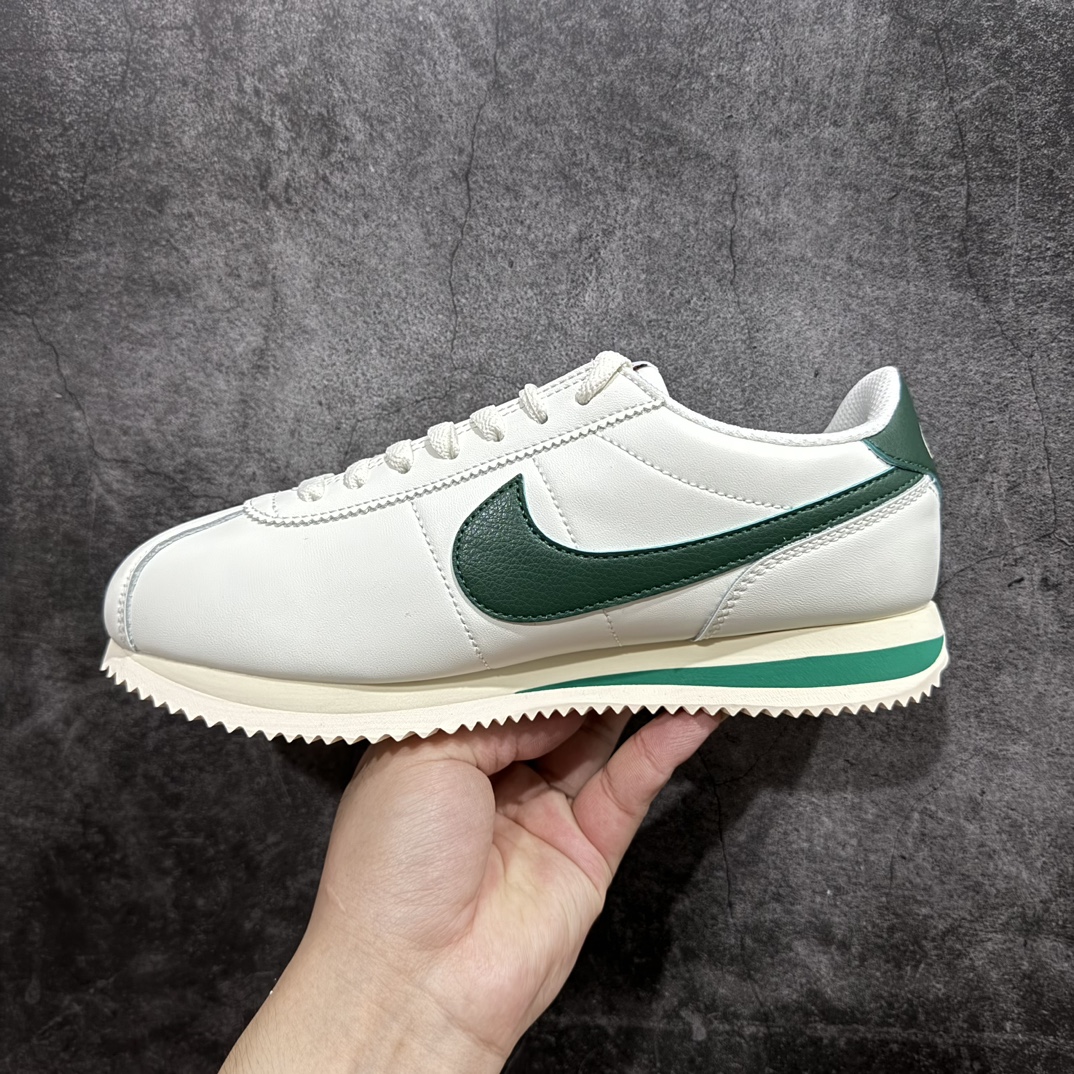 图片[2]-【TG纯原】NK Classic Cortez Leather 阿甘复古初代皮革慢跑鞋 货号：DN1791-101nn缓震防滑耐磨同源头层皮料 原厂模具 公司级标准检验QC 区分市面一切版本 完美复刻阿甘复古鞋型 尺码：35-45 编码：DL200220-鞋库