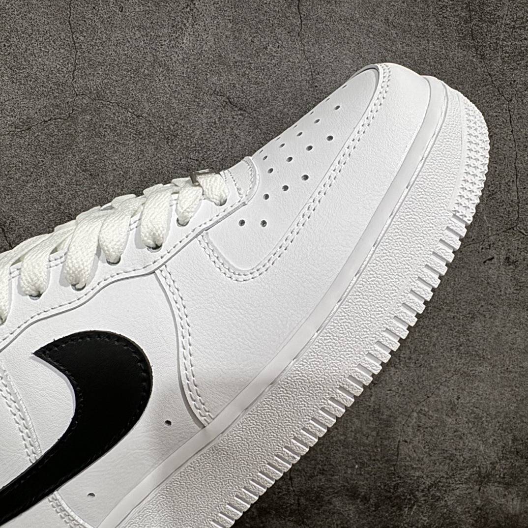 公司级NikeAirForce1Low小权志龙白黑空军一号低帮运动休闲板鞋官方同步原装级别原楦头原纸板打