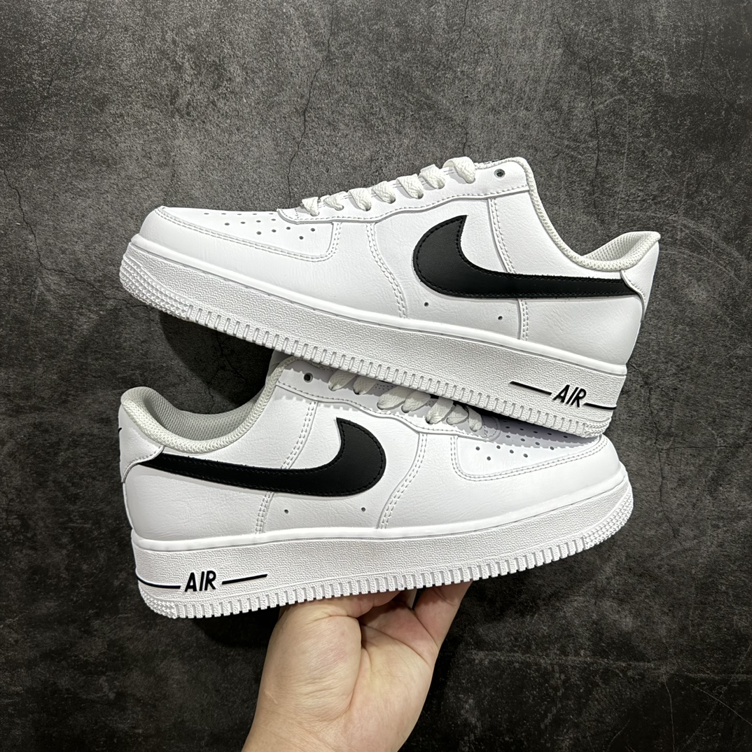 公司级NikeAirForce1Low小权志龙白黑空军一号低帮运动休闲板鞋官方同步原装级别原楦头原纸板打