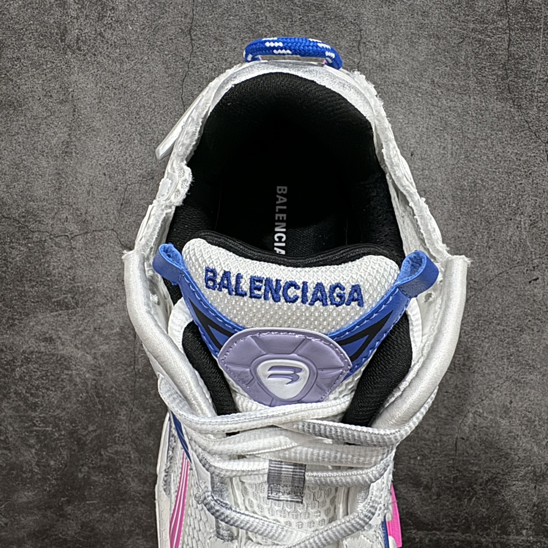 图片[8]-【纯原OK版本】Balenciaga Runner 巴黎世家7.5代 破坏风 手工做旧款复古老爹鞋全新外贸版本 核心配合工厂优势供应该款是通过溢胶 做旧 缝线等细节 展示了设计师 Demna的运动鞋风格 传递复古感 后侧板 翘起的鞋头 展示了 Demna 在结构上的未来构想  尺码：35 36 37 38 39 40 41 42 43 44 45 46 编码：DF500520-鞋库