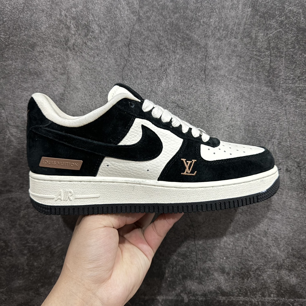 定制版海外限量发售NIkeAirForce107Low“LV联名--米黑猪八”空军一号低帮运动鞋休闲鞋折