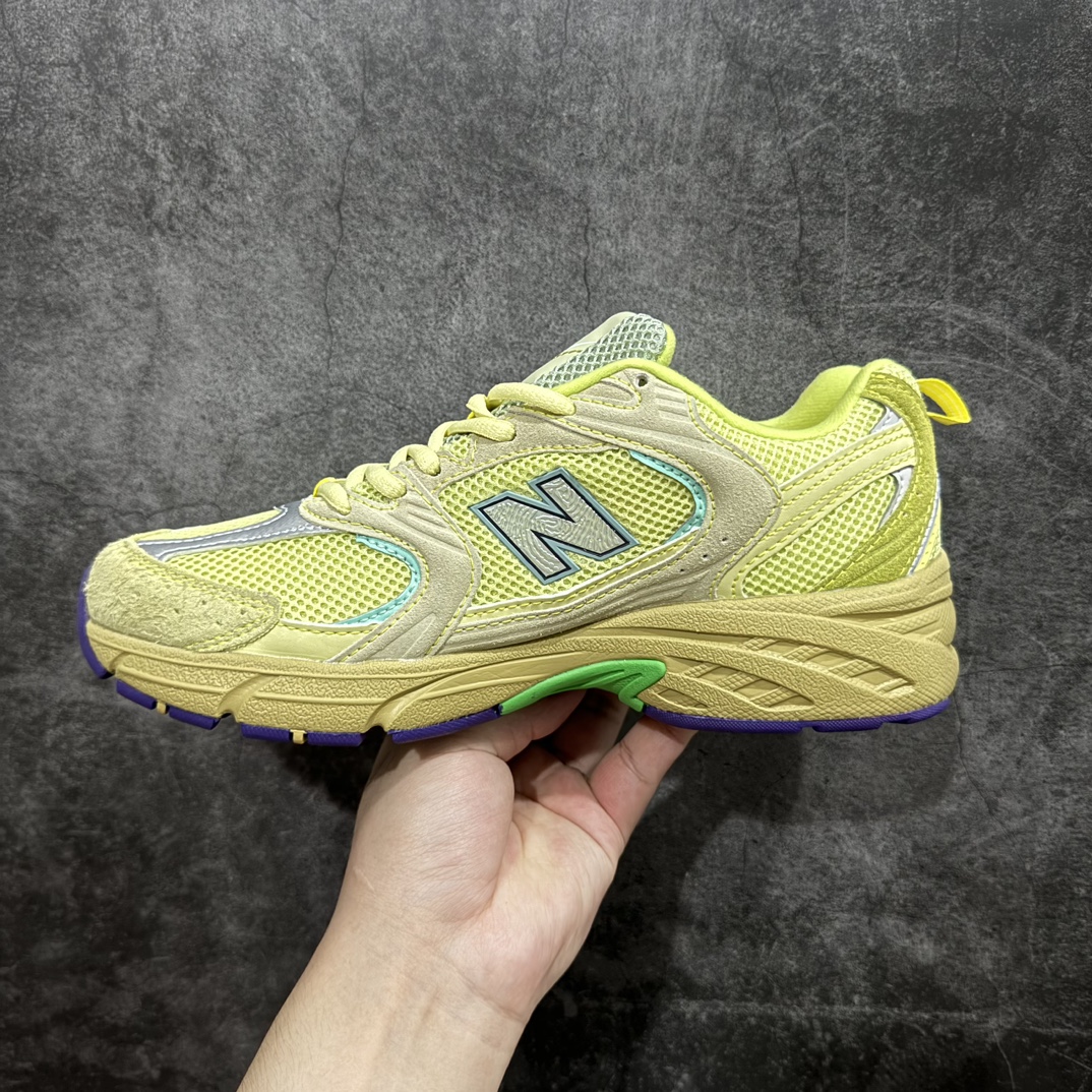 图片[2]-【小PF纯原】New Balance 530 NB530 男女休闲慢跑鞋 MR530PRnn原pf纯原工厂出品n保留原有的版型 清洁度和品质n材料有微调整 价格更具性价比n日韩出口特供订单配套商长期套现长期补货 全新货品正常出厂触屏不到的单价 超级跑量款全套原楦原纸板原厂数据开发 进口三明治网面原装进口翻毛皮料正确绒感卡色 正确中底拉帮中底网布细节 采用轻质牛剖革拼接透气网眼衬垫织物鞋面材质 T-Beam大底提供足步弓支撑 保持步态稳定 后跟搭载外露缓震胶 鞋身整体以各种深浅不一的灰色覆盖 鞋头以淡蓝色调装饰 网眼衬垫通过不规律的色块实现做旧的美感 泛黄的鞋底更是进一步增添了复古气息  尺码：36 37 37.5 38 38.5 39.5 40 40.5 41.5 42 42.5 43 44 44.5 45 编码：MZ220240-鞋库