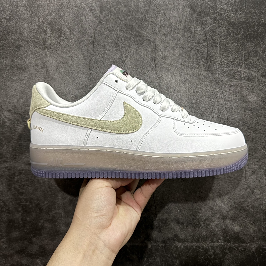 公司级NikeAirForce107Low灰紫原楦头原纸板打造纯正空军版型#专注外贸渠道全掌内置蜂窝气垫