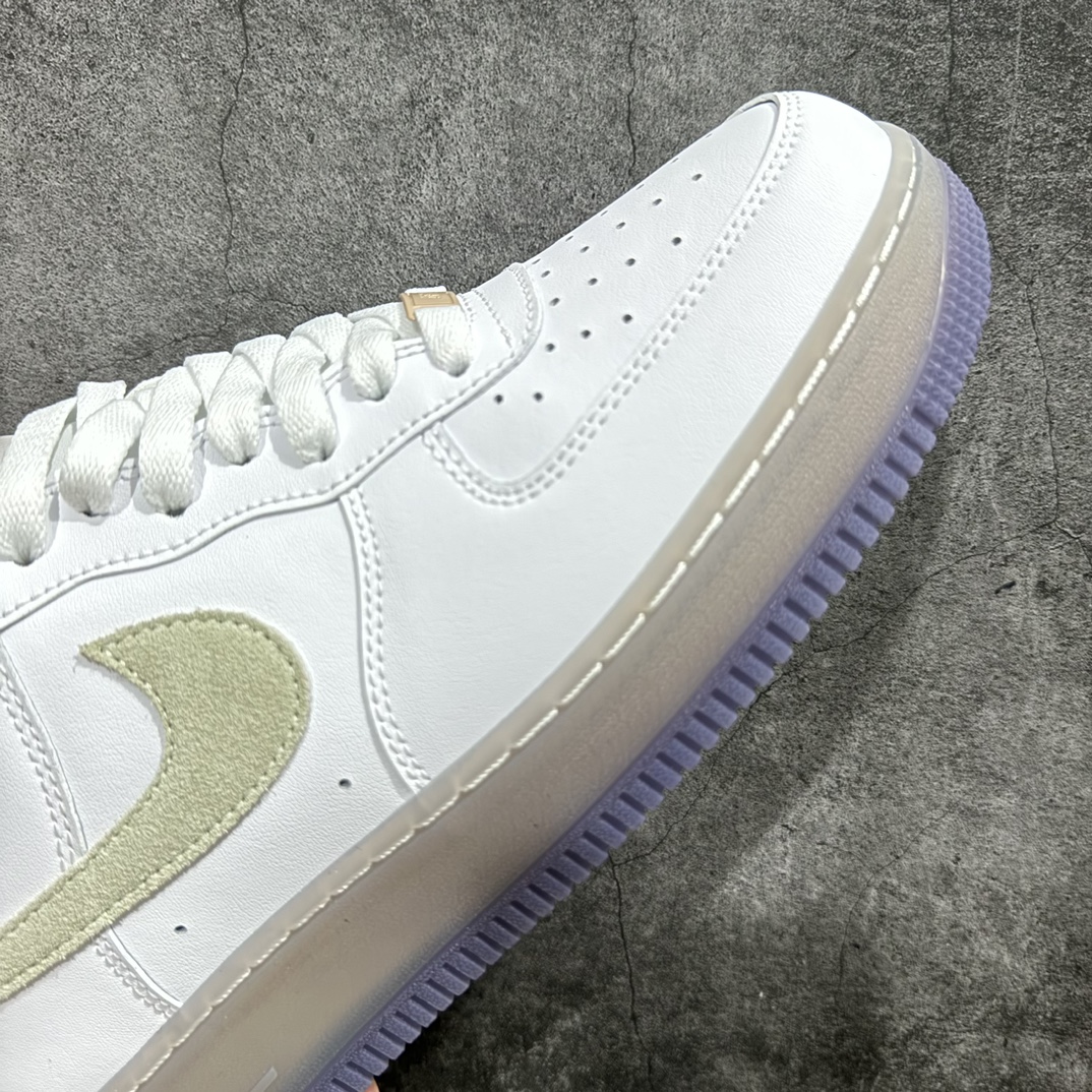 公司级NikeAirForce107Low灰紫原楦头原纸板打造纯正空军版型#专注外贸渠道全掌内置蜂窝气垫