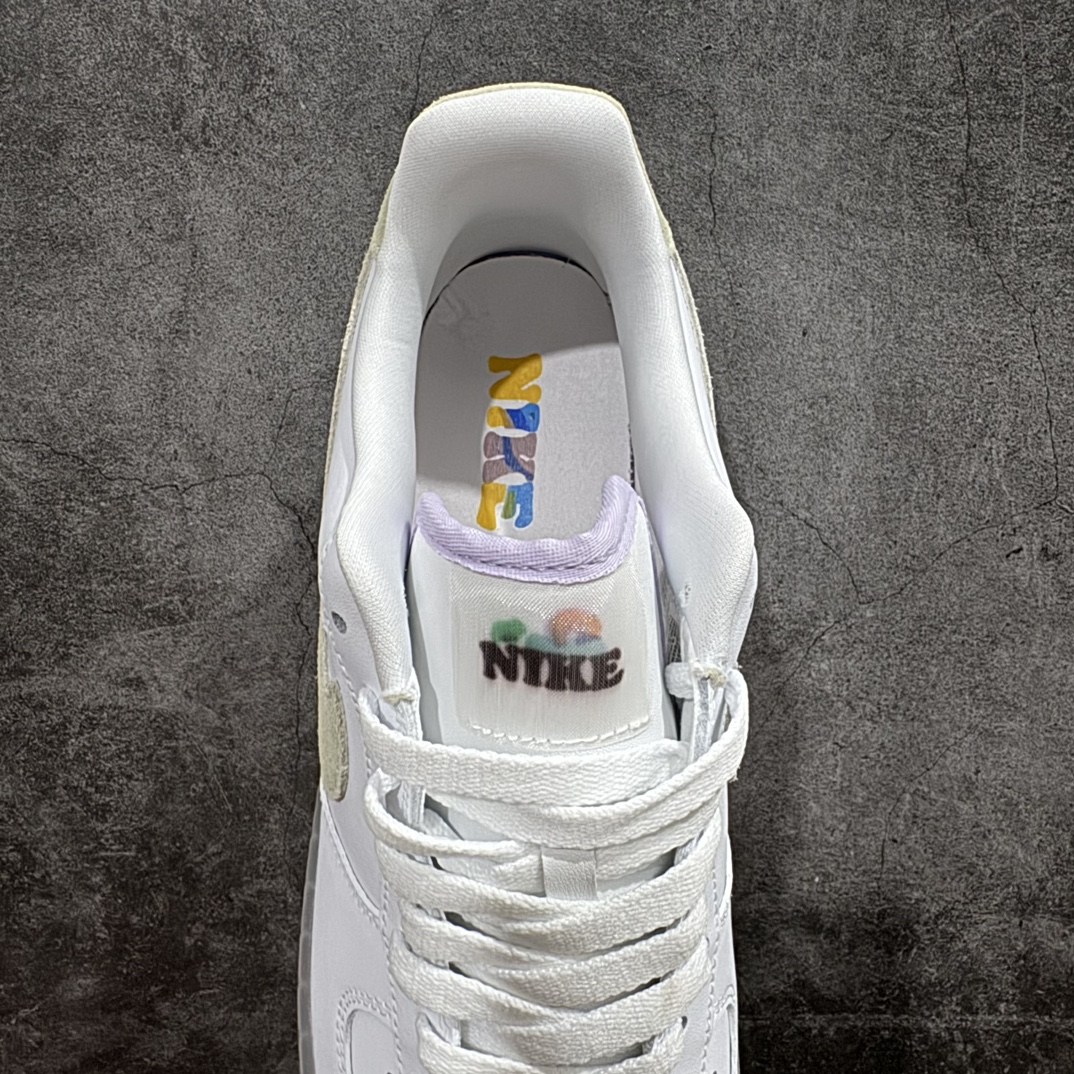 公司级NikeAirForce107Low灰紫原楦头原纸板打造纯正空军版型#专注外贸渠道全掌内置蜂窝气垫