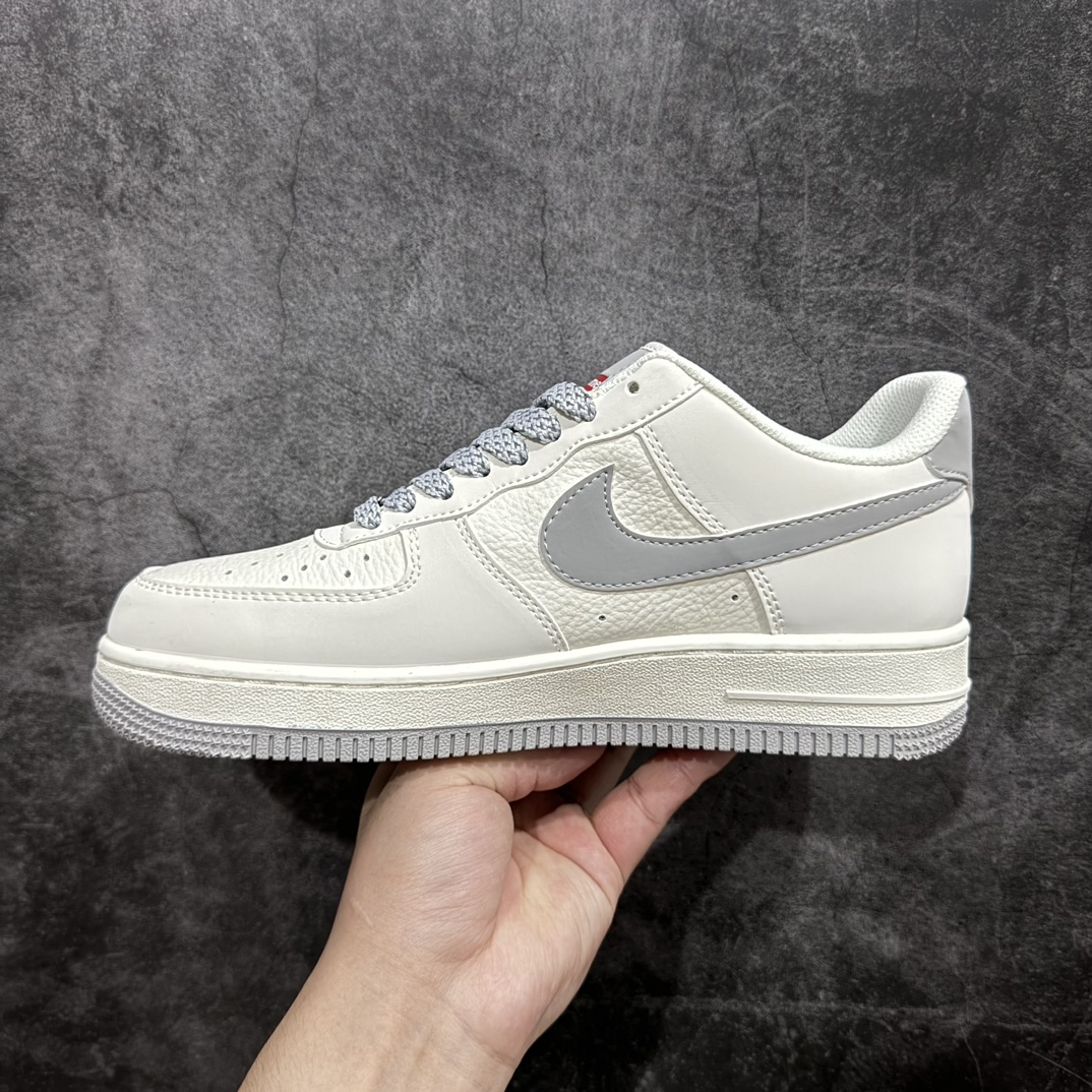 公司级海外限量发售NIkeAirForce107Low“Supreme滑板系列--米灰”空军一号低帮运动