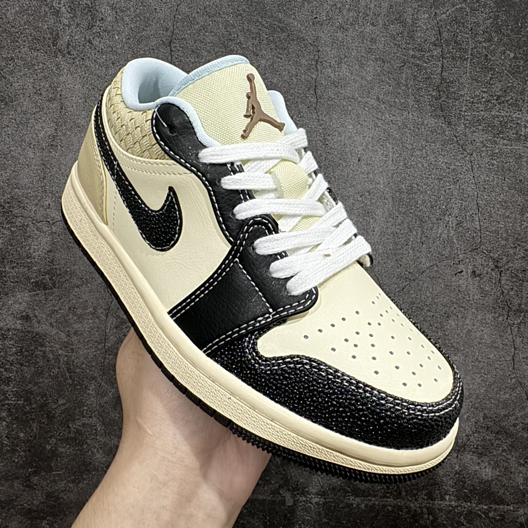 图片[3]-【K版纯原】Air Jordan 1 Low 专柜订单n顶级纯原 全头层最高版本 独家提拉式后跟‼️n吊打市面原装版本 市面整洁度最高版本‼️n升级正确原装楦型开发纸版‼️n中底注胶孔内置真Sole气垫 ‼️n耐克Nike Air Jordan1 Low AJ低帮乔丹一代低帮经典复古文化休闲运动篮球鞋原鞋开模 拒绝公底 购置原厂同步原材料 都有细节还原98%原汁原味忠于原版 货号：HQ3437-101 尺码：36 36.5 37.5 38 38.5 39 40 40.5 41 42 42.5 43 44 45 46 编码：LDS230250-鞋库