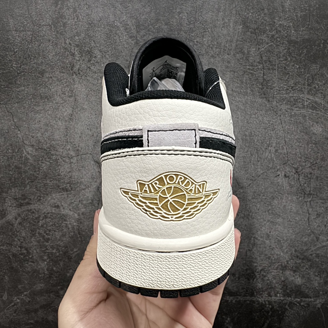 定制版AirJordan1Low乔1黑神话悟空高端定制低帮复古篮球鞋SJ9950-042定制鞋盒大厂纯原