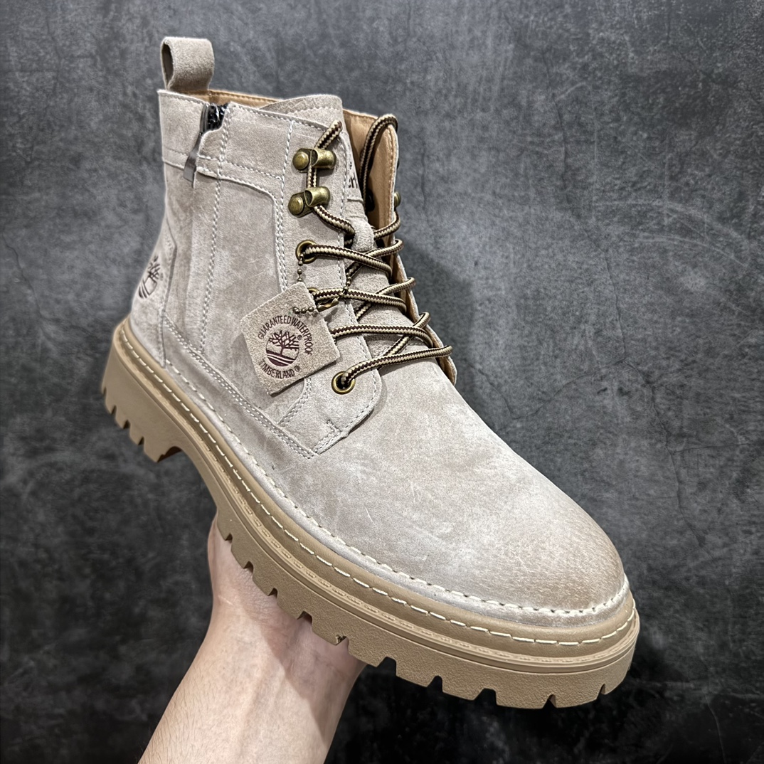 Timberland添柏岚/天伯伦户外休闲大黄靴系列广东大厂品质原盒原包装侧拉链设计风格时尚潮流百搭面料