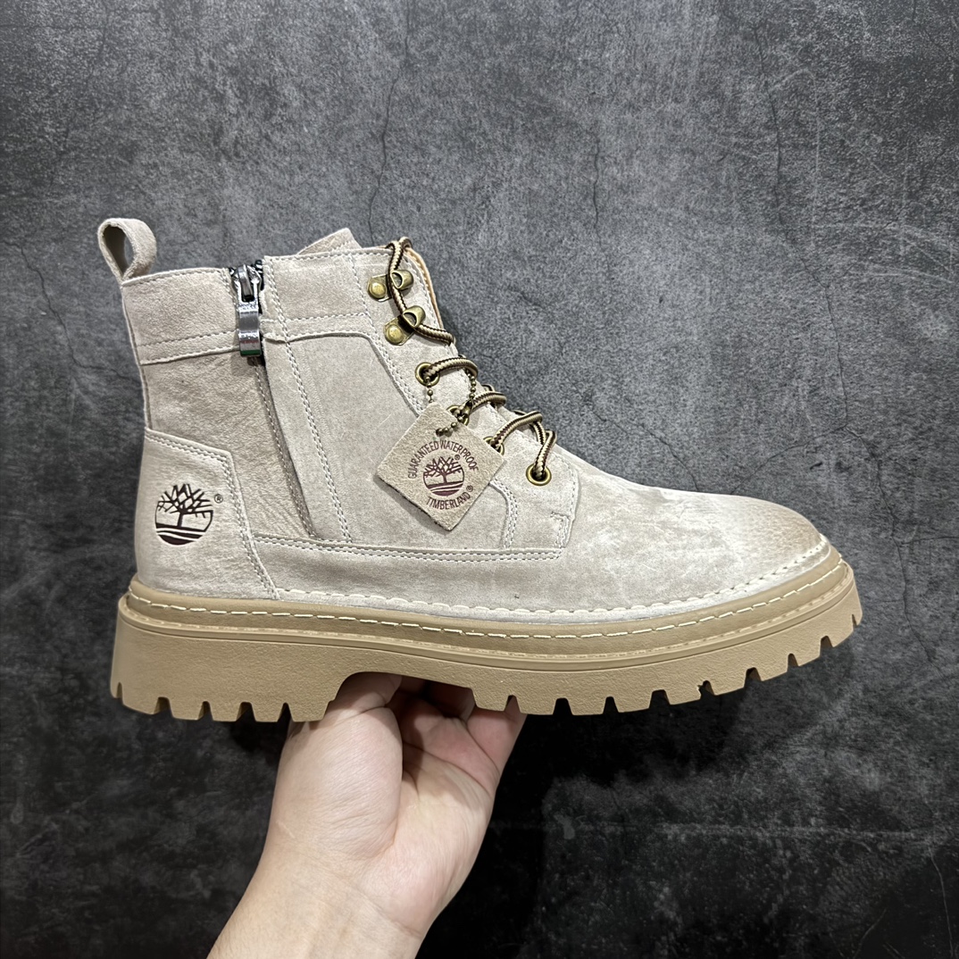 Timberland添柏岚/天伯伦户外休闲大黄靴系列广东大厂品质原盒原包装侧拉链设计风格时尚潮流百搭面料