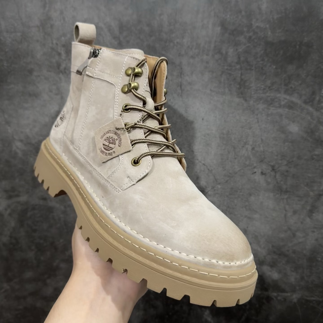 Timberland添柏岚/天伯伦户外休闲大黄靴系列广东大厂品质原盒原包装侧拉链设计风格时尚潮流百搭面料