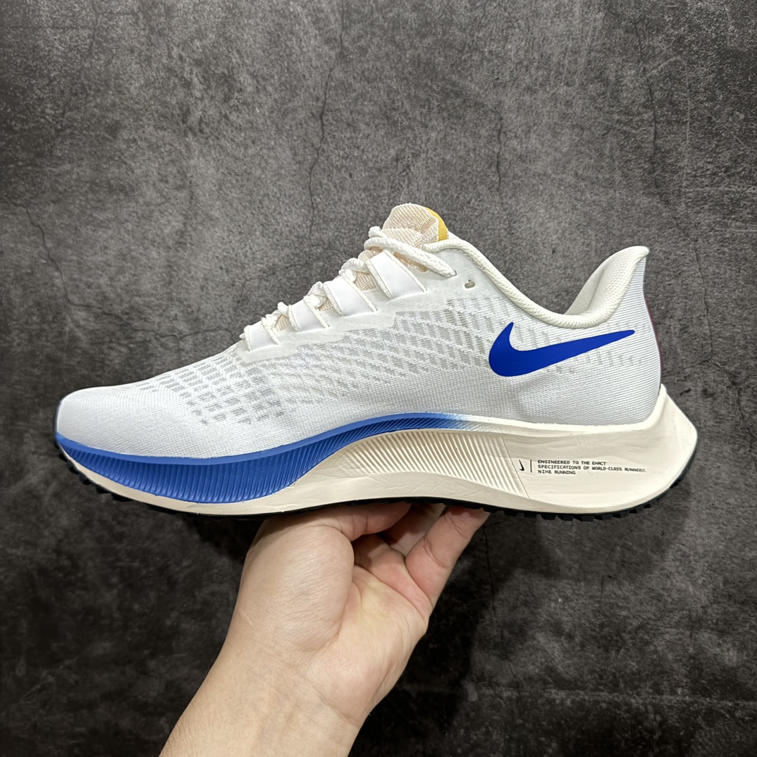 福利特价天猫原装NikeAirZoomPegasus37登月缓震休闲跑鞋灰绿CQ9908-100渠道货库