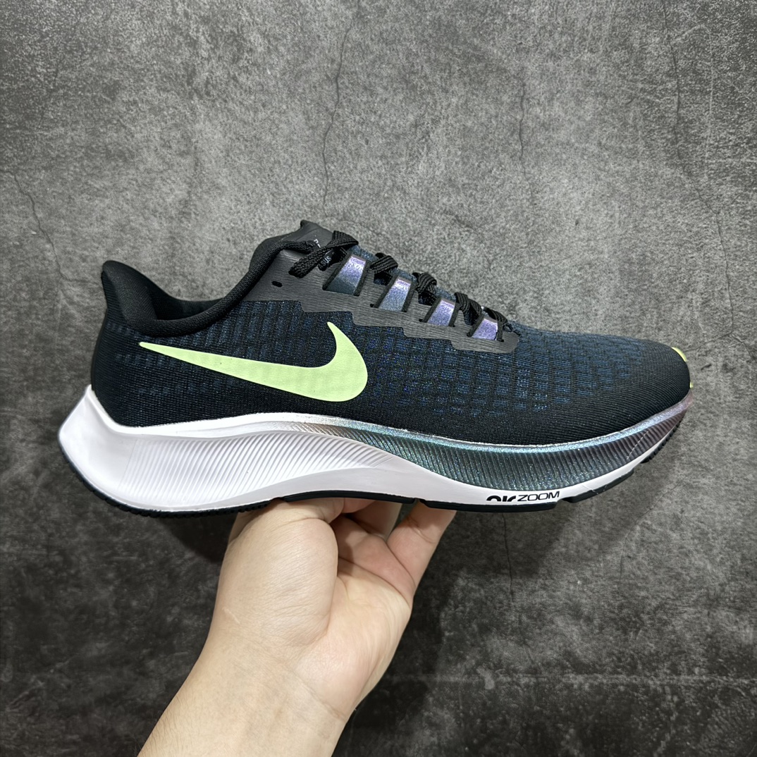 福利特价天猫原装NikeAirZoomPegasus37登月缓震休闲跑鞋BQ9646-001渠道货库存特