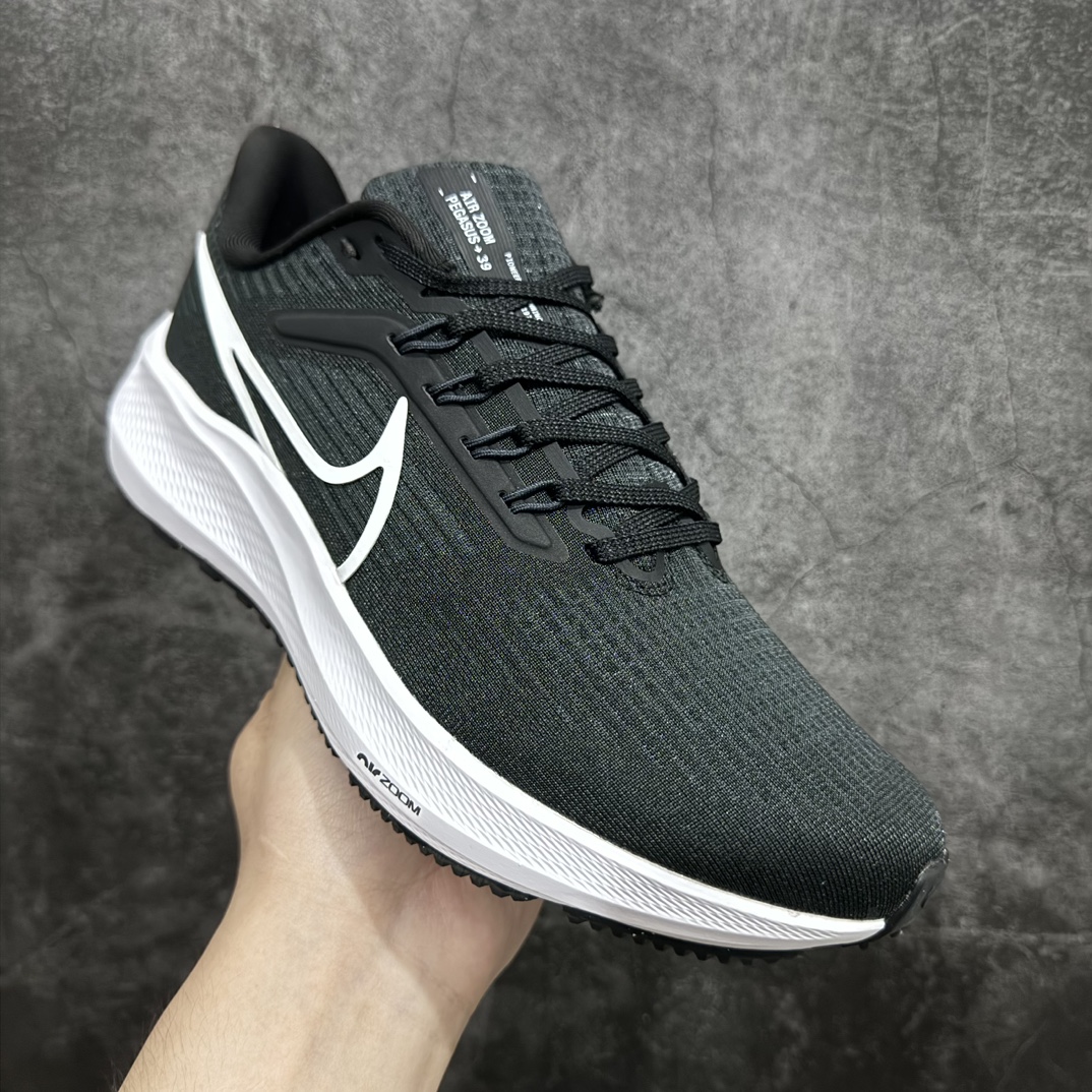 福利特价天猫原装NikeAirZoomPegasus39登月缓震休闲跑鞋黑白DH4071-001渠道货库