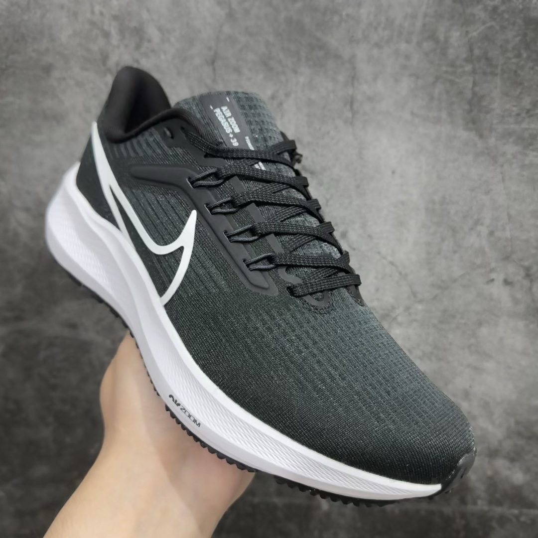 福利特价天猫原装NikeAirZoomPegasus39登月缓震休闲跑鞋黑白DH4071-001渠道货库