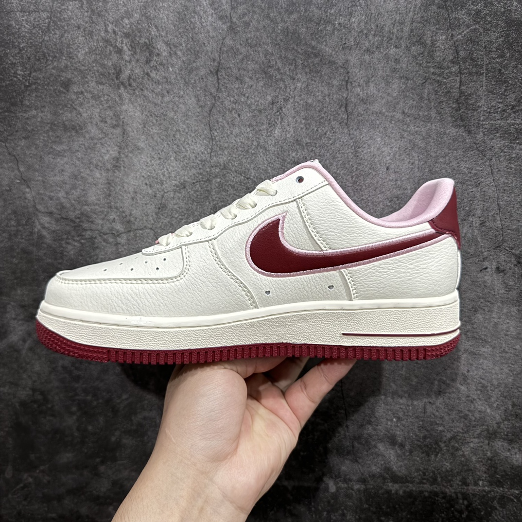 公司级NikeAirForce1Low07”ValentinesDay“空军兔年限定情人节樱桃爆炸输出原