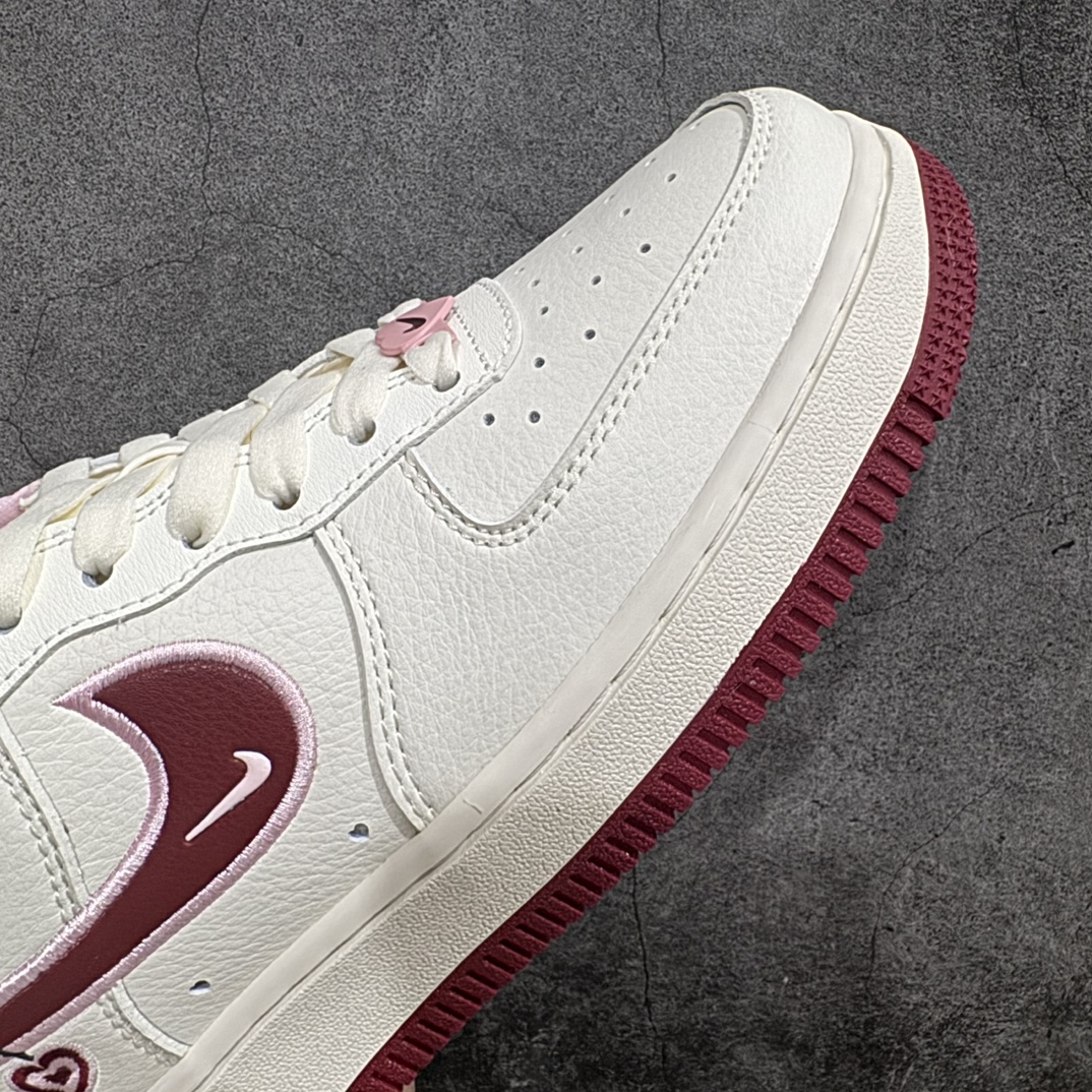 公司级NikeAirForce1Low07”ValentinesDay“空军兔年限定情人节樱桃爆炸输出原