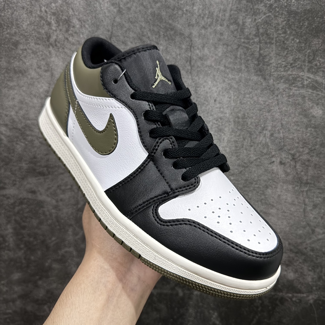 图片[3]-【K版】Air Jordan 1 Low \”Medium Olive\” AJ1 乔1橄榄绿 低帮文化休闲板鞋 553558-092rn#黑色和中橄榄绿色调组合，在元年款基础上革新经典，焕新演绎人气开山之作。r 尺码：36 36.5 37.5 38 38.5 39 40 40.5 41 42 42.5 43 44 44.5 45 46 编码：LDS230250-鞋库