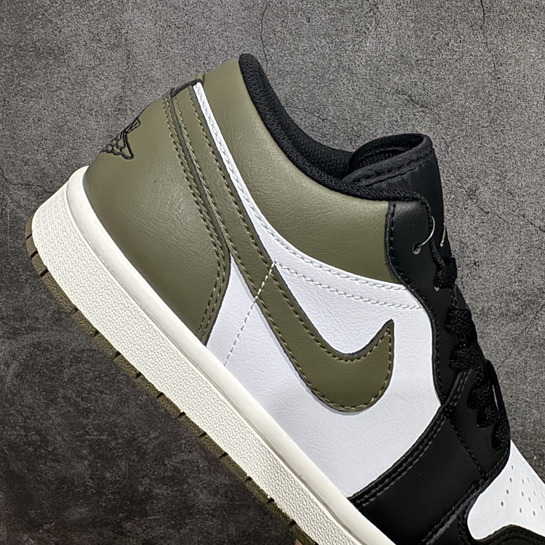 图片[7]-【K版】Air Jordan 1 Low \”Medium Olive\” AJ1 乔1橄榄绿 低帮文化休闲板鞋 553558-092rn#黑色和中橄榄绿色调组合，在元年款基础上革新经典，焕新演绎人气开山之作。r 尺码：36 36.5 37.5 38 38.5 39 40 40.5 41 42 42.5 43 44 44.5 45 46 编码：LDS230250-鞋库