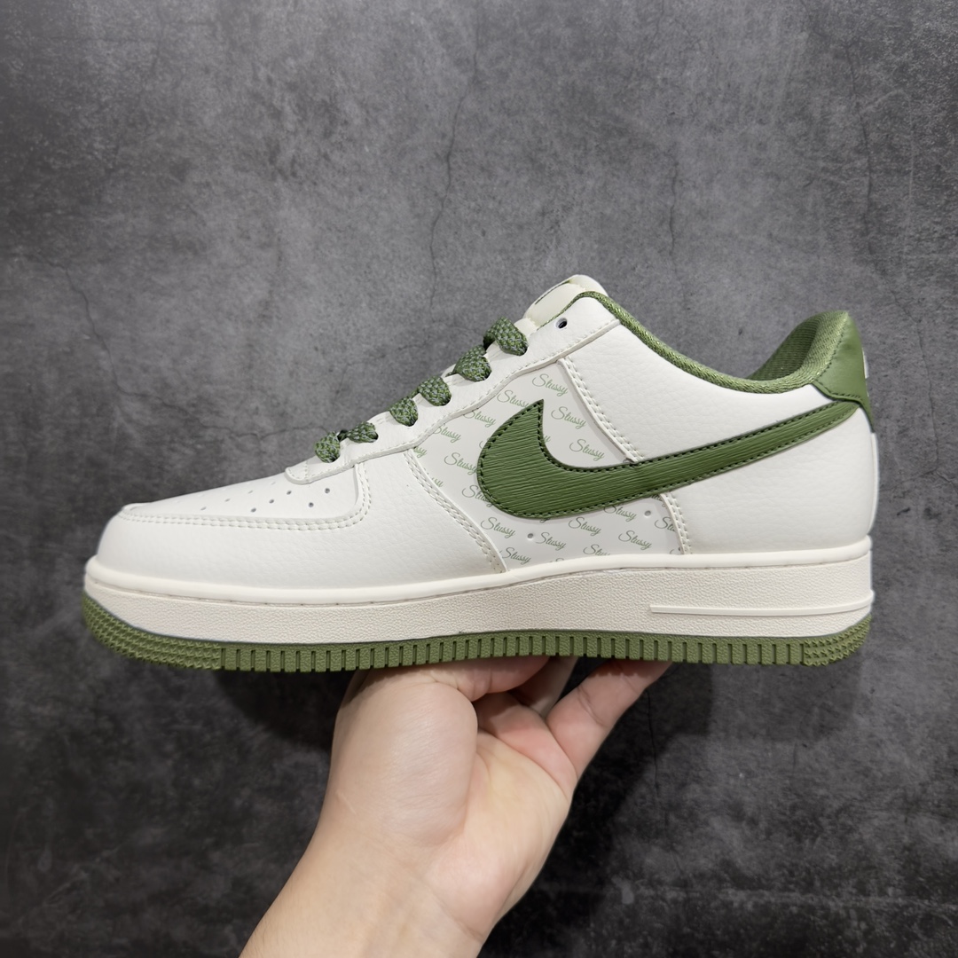 图片[2]-【定制版】Nk Air Force 1\’07 Low 斯图西联名-米白翠绿 空军一号低帮休闲板鞋rn原楦头原纸板 原装鞋盒 定制五金配件 内置全掌气垫 原厂鞋底 r 货号：XZ3328-003 尺码：36 36.5 37.5 38 38.5 39 40 40.5 41 42 42.5 43 44 44.5 45  编码：LF310320-鞋库