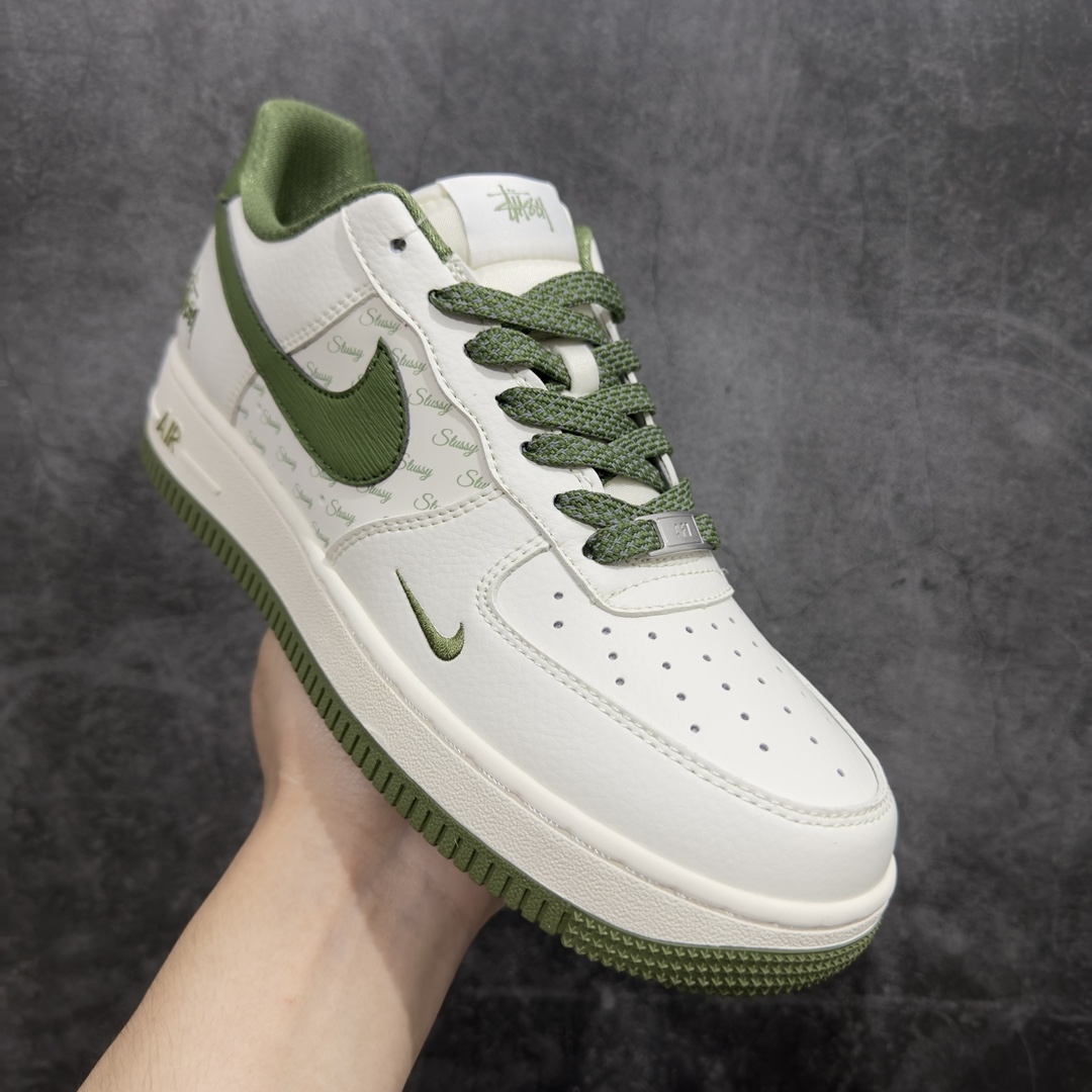 图片[3]-【定制版】Nk Air Force 1\’07 Low 斯图西联名-米白翠绿 空军一号低帮休闲板鞋rn原楦头原纸板 原装鞋盒 定制五金配件 内置全掌气垫 原厂鞋底 r 货号：XZ3328-003 尺码：36 36.5 37.5 38 38.5 39 40 40.5 41 42 42.5 43 44 44.5 45  编码：LF310320-鞋库