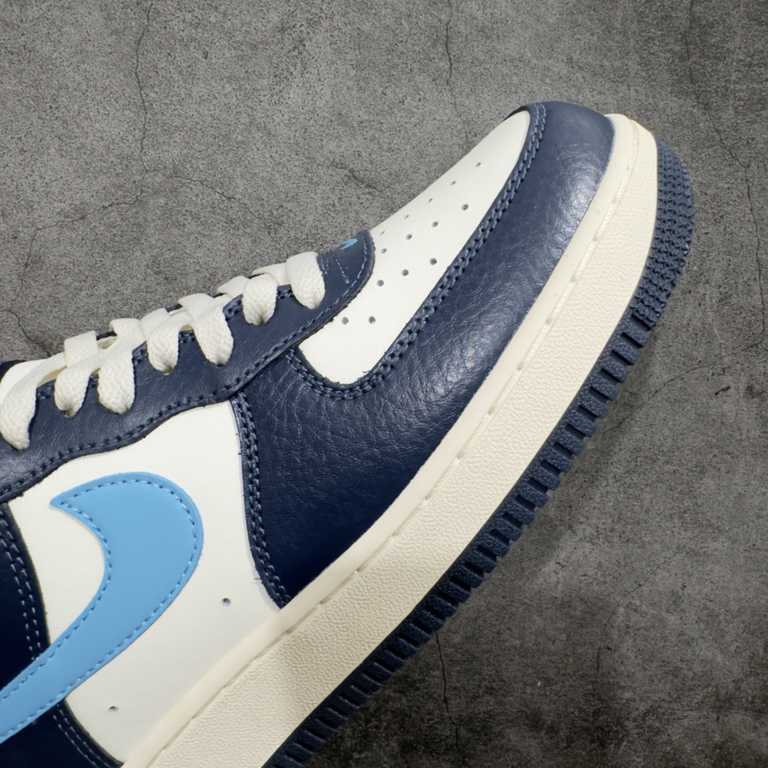 NikeAirForce1Low07BTS白蓝原楦头原纸板打造纯正低帮空军版型专注外贸渠道全掌内置蜂窝气