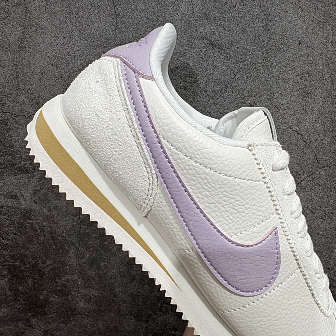 图片[7]-【TG纯原】NK Classic Cortez Leather 阿甘复古初代皮革慢跑鞋 货号：FJ4608-133nn缓震防滑耐磨同源头层皮料 原厂模具 公司级标准检验QC 区分市面一切版本 完美复刻阿甘复古鞋型 尺码：35-40 编码：DL200220-鞋库