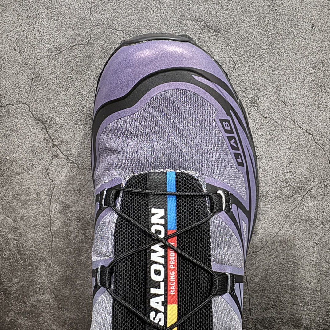 SalomonXT-6Chromatic萨洛蒙复古潮流户外机能登山跑鞋黑色薄雾色475908纯原外贸平台