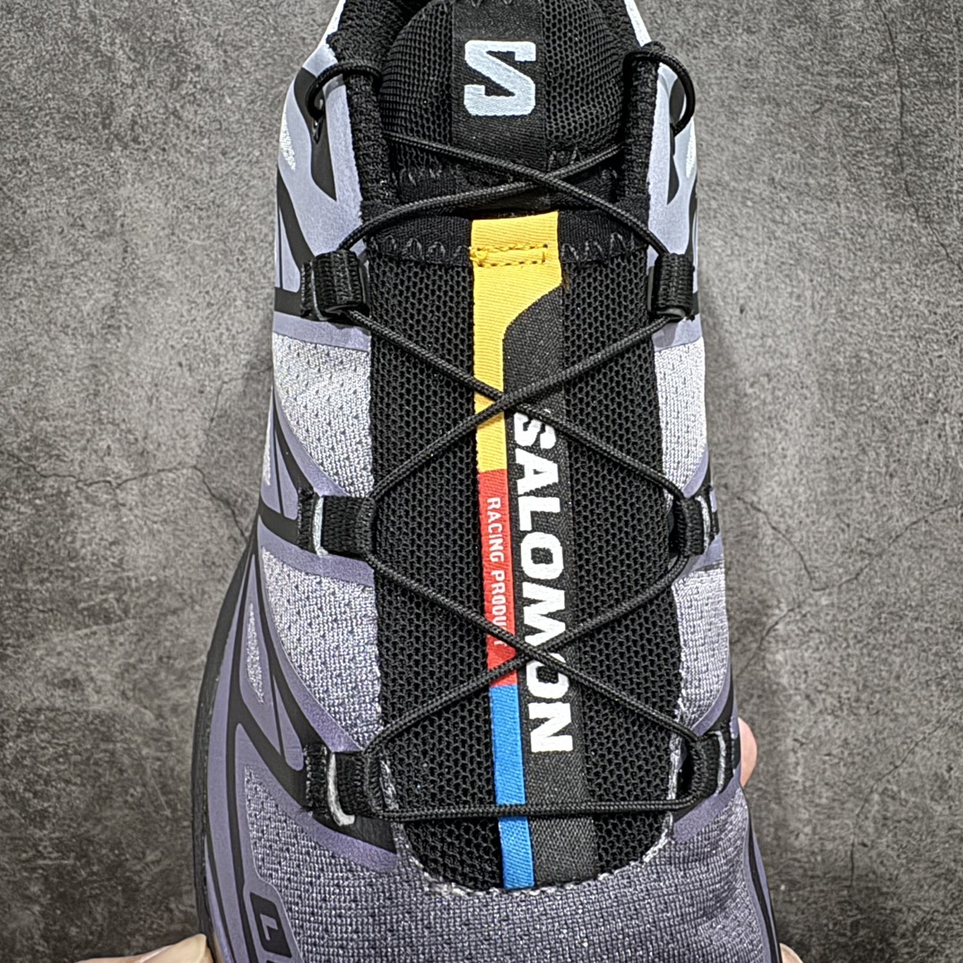 SalomonXT-6Chromatic萨洛蒙复古潮流户外机能登山跑鞋黑色薄雾色475908纯原外贸平台