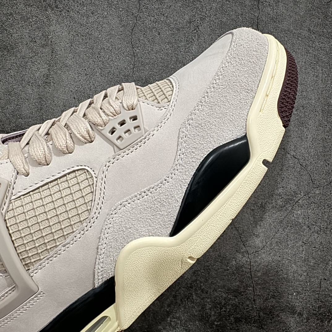 图片[6]-【PK纯原】A Ma Maniére x Air Jordan AJ4 Retro SP\”Violet Ore\” AMM联名淡粉 FZ4810-200n圈内最强四代 耗时半年巨作 全套原纸板楦头开发 原厂特供皮料加持 确保原汁原味 完美呈现四代版型 一比一鞋头弧度高度鞋身弧度 数据细节工艺流程均保持原鞋一致 原厂TPU网格鞋带扣 正确内里网布 菱角分明不变形无多余毛边 柔软性质感一致于原鞋 市场唯一原厂鞋扣模具 背面可见隐藏注塑口 原厂织唛标 原厂飞人电绣工艺 尾指中部跳三针 独家绑鞋带手法 印刷中底布 四线拉帮 米色美纹纸贴合固定 进口港宝加持 后跟自然饱满 全鞋荧光划线卡点 追求极致完美 每一双都是工艺品 多重QC质检 超越公司货的品控标准 实实在在的免检产品  尺码：36 36.5 37.5 38 38.5 39 40 40.5 41 42 42.5 43 44 44.5 45 46 47.5 编码：T500520-鞋库