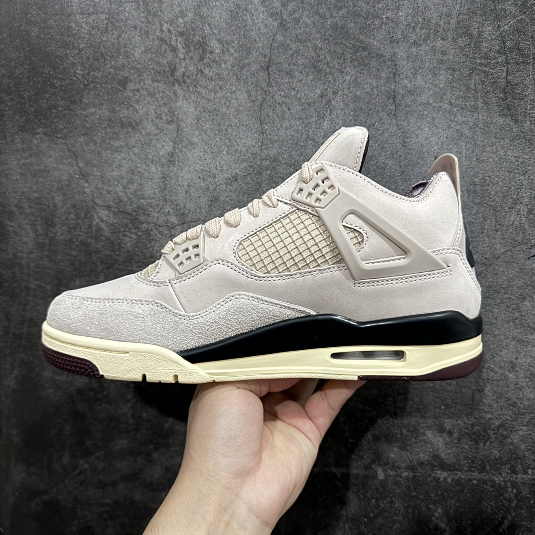 图片[2]-【PK纯原】A Ma Maniére x Air Jordan AJ4 Retro SP\”Violet Ore\” AMM联名淡粉 FZ4810-200n圈内最强四代 耗时半年巨作 全套原纸板楦头开发 原厂特供皮料加持 确保原汁原味 完美呈现四代版型 一比一鞋头弧度高度鞋身弧度 数据细节工艺流程均保持原鞋一致 原厂TPU网格鞋带扣 正确内里网布 菱角分明不变形无多余毛边 柔软性质感一致于原鞋 市场唯一原厂鞋扣模具 背面可见隐藏注塑口 原厂织唛标 原厂飞人电绣工艺 尾指中部跳三针 独家绑鞋带手法 印刷中底布 四线拉帮 米色美纹纸贴合固定 进口港宝加持 后跟自然饱满 全鞋荧光划线卡点 追求极致完美 每一双都是工艺品 多重QC质检 超越公司货的品控标准 实实在在的免检产品  尺码：36 36.5 37.5 38 38.5 39 40 40.5 41 42 42.5 43 44 44.5 45 46 47.5 编码：T500520-鞋库