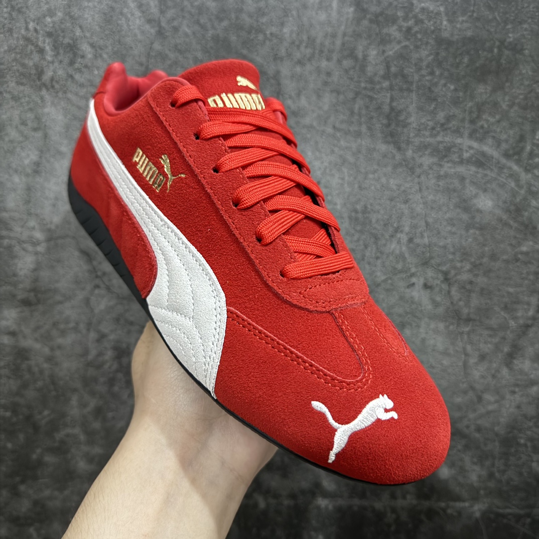 图片[3]-【Top纯原版】Puma Speedcat OG Sparcon彪马罗马阿莫尔系列 复古运动休闲赛车跑鞋n目前市场最优版本n无论是版型 细节 烫金走线n完全碾压市场任意版本 欢迎对比🆚n工厂耗时3个月开发n原装档案原数据纸版楦型n采用固色翻毛皮鞋面材质(正确二次成型\’猛帮\’成型工艺🆚区别市面版本!!)n外置原数据开发轻量耐磨橡胶大底💪🏻nn全球知名运动品牌PUMA宝马赛车系列n融合了宝马车队的标志性配色n以趣味十足又前卫复古的设计引领潮流n将赛道精神融入街头时尚 开启前卫竞速之旅n主打前卫复古风 Roma鞋款的鞋侧以复古的流线造型缀以宝马经典Logo 巧妙吸睛n而Speedcat鞋款以亮眼三色条纹元素缀以舒适鞋面n赋予了独特的个性美学 演绎赛车的无尽能量n 官方货号：398846 02 编码：TO250270-莆田鞋批发中心