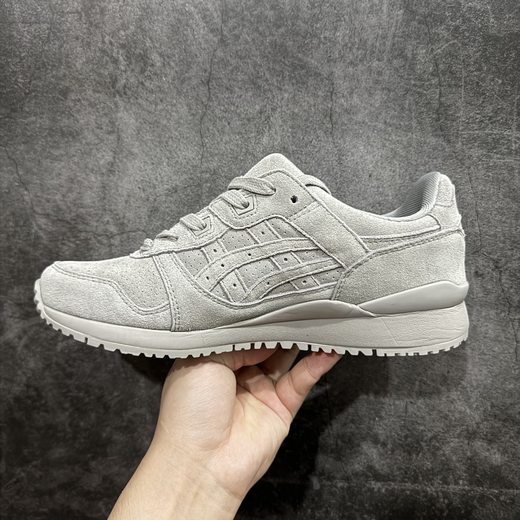 公司级AsicsGel-Lyte3反毛皮织物休闲跑步鞋GEL-LYTETIIIOG运动鞋再次以其90年代