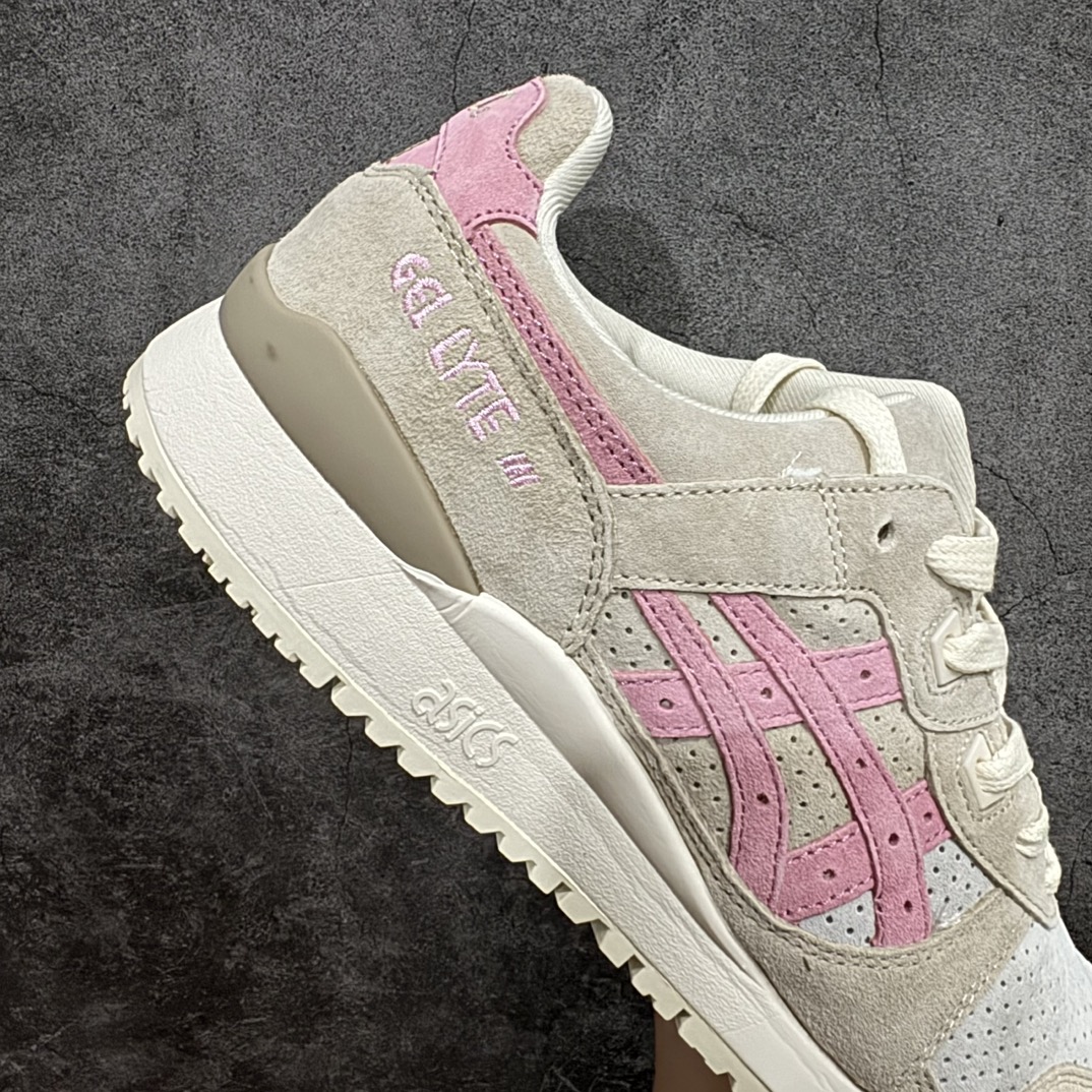 公司级AsicsGel-Lyte3反毛皮织物休闲跑步鞋GEL-LYTETIIIOG运动鞋再次以其90年代