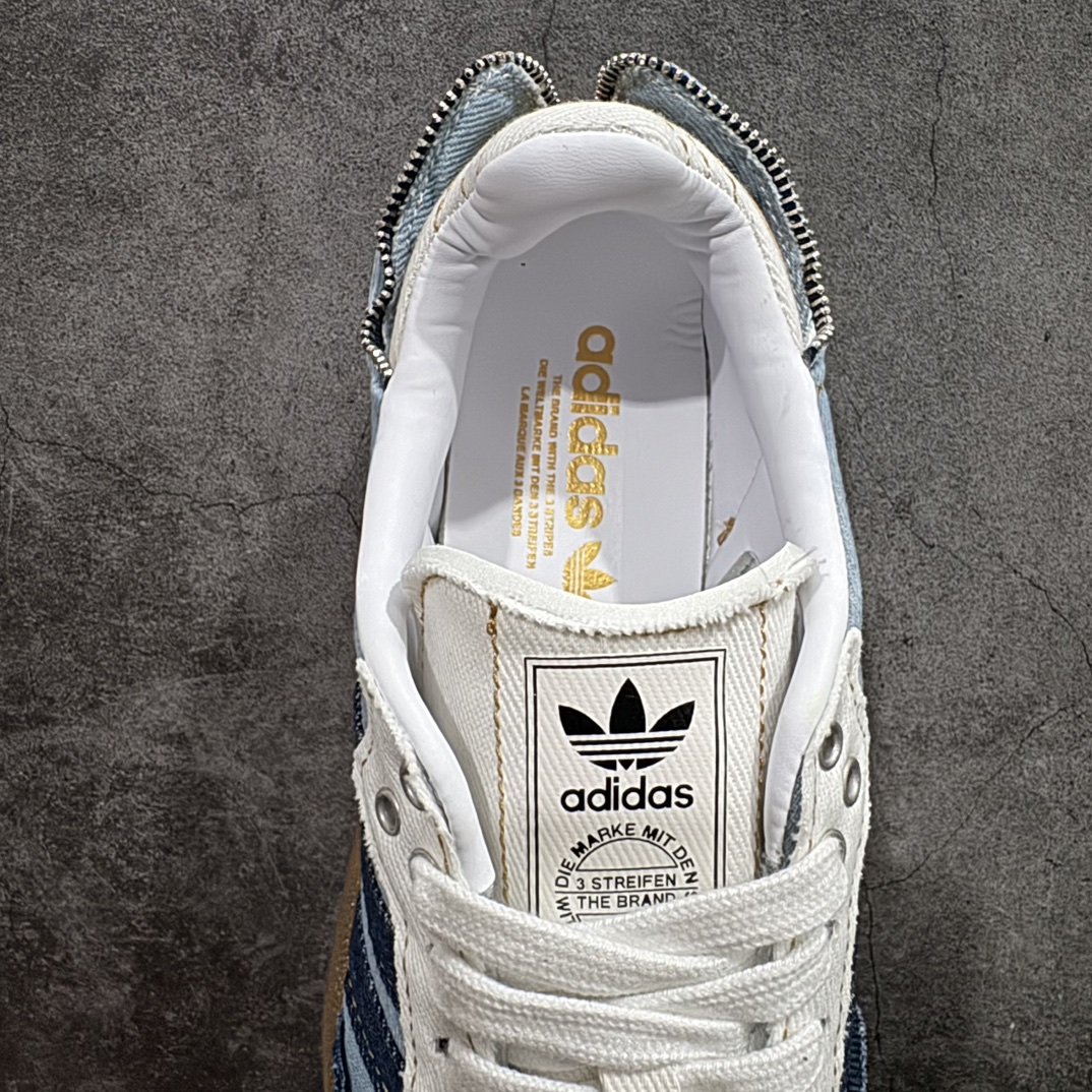 图片[8]-【神版】atmos x adidas originals Samba OGn单宁牛仔破旧风 T头牛仔联名做旧撕边复古风格设计 重塑单宁美学的随性风格n鞋尾的三叶草金属拉链更是画龙点睛之处n生胶加厚大底 增高且舒适 也更加耐磨n全新的设计和创意赋予了 Samba新的视觉效果与穿着体验 官方货号: II0001J 尺码: 35.5 36 36.5 37 38 38.5 39 40 40.5 41 42 42.5 43 44 44.5 45 编码：DZ230250-鞋库