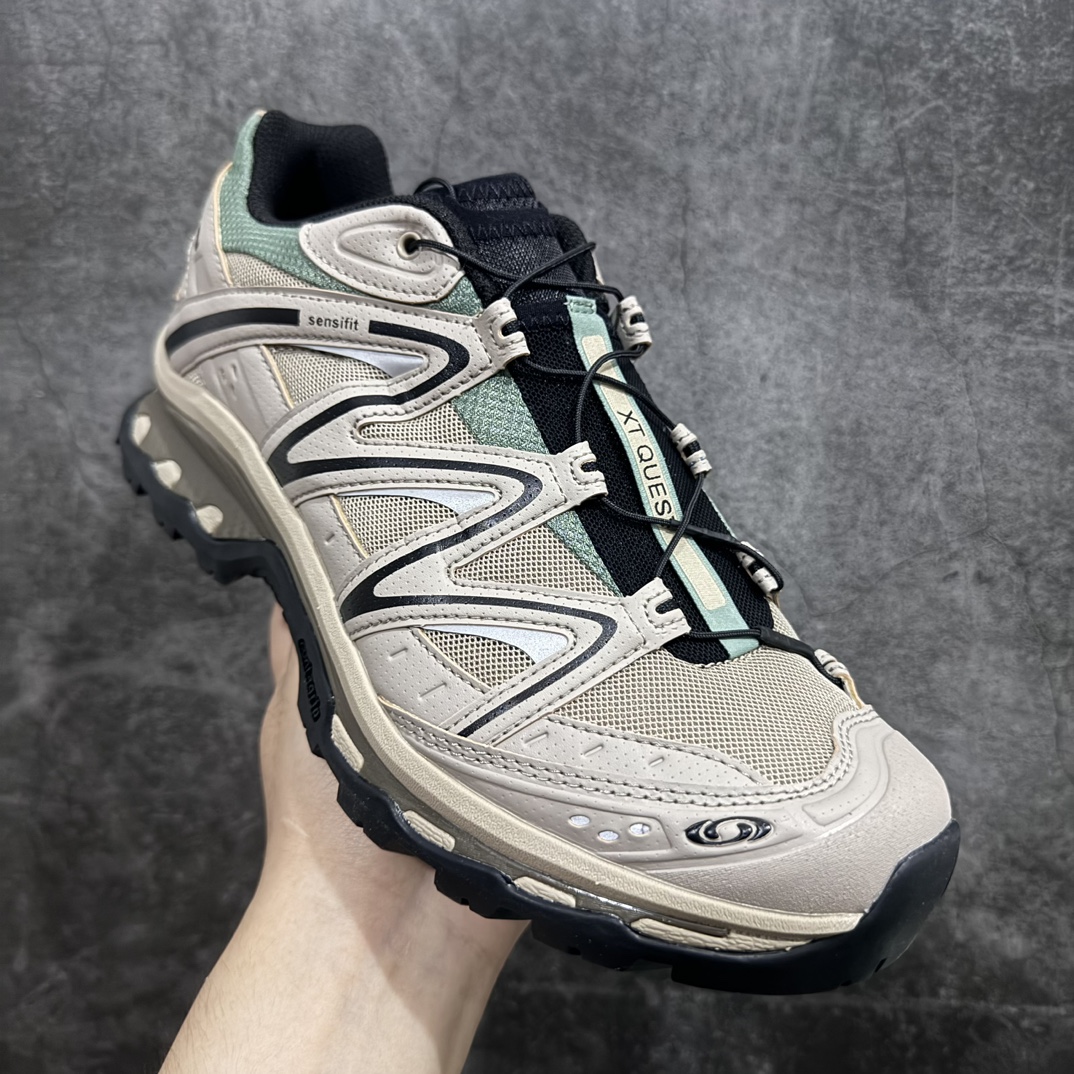 SalomonXT-QUESTADV萨洛蒙情侣款户外机能鞋米灰色卡其灰474790全新工厂出品升级品质全