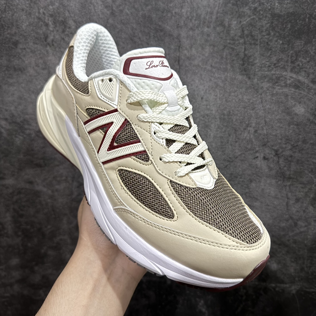 K版NewBalanceU990LO6新百伦NB990V6第六代总统复古慢跑鞋灰红色正确3M反光细节原楦