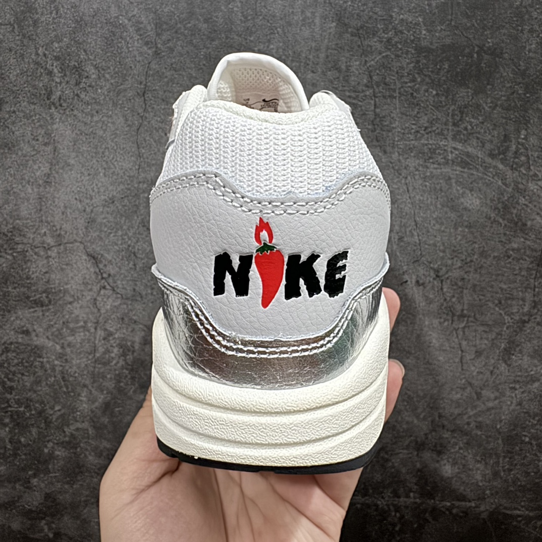 纯原版NikeAirMax1银红复古休闲跑步鞋官方同步上架真标原盒原底原面正确版型原版开发精准细节市面最