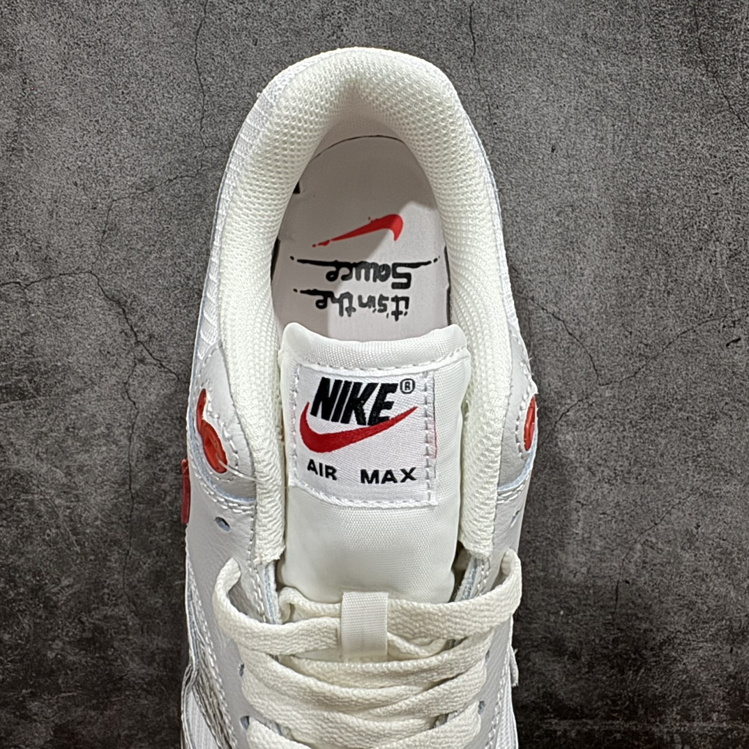 纯原版NikeAirMax1银红复古休闲跑步鞋官方同步上架真标原盒原底原面正确版型原版开发精准细节市面最