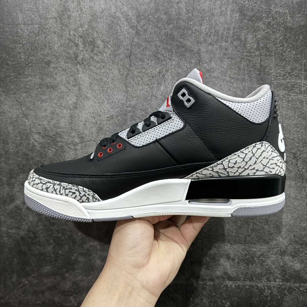 AirJordan3OG“BlackCement”2024版aj3黑水泥出货货号DN3707-010原楦