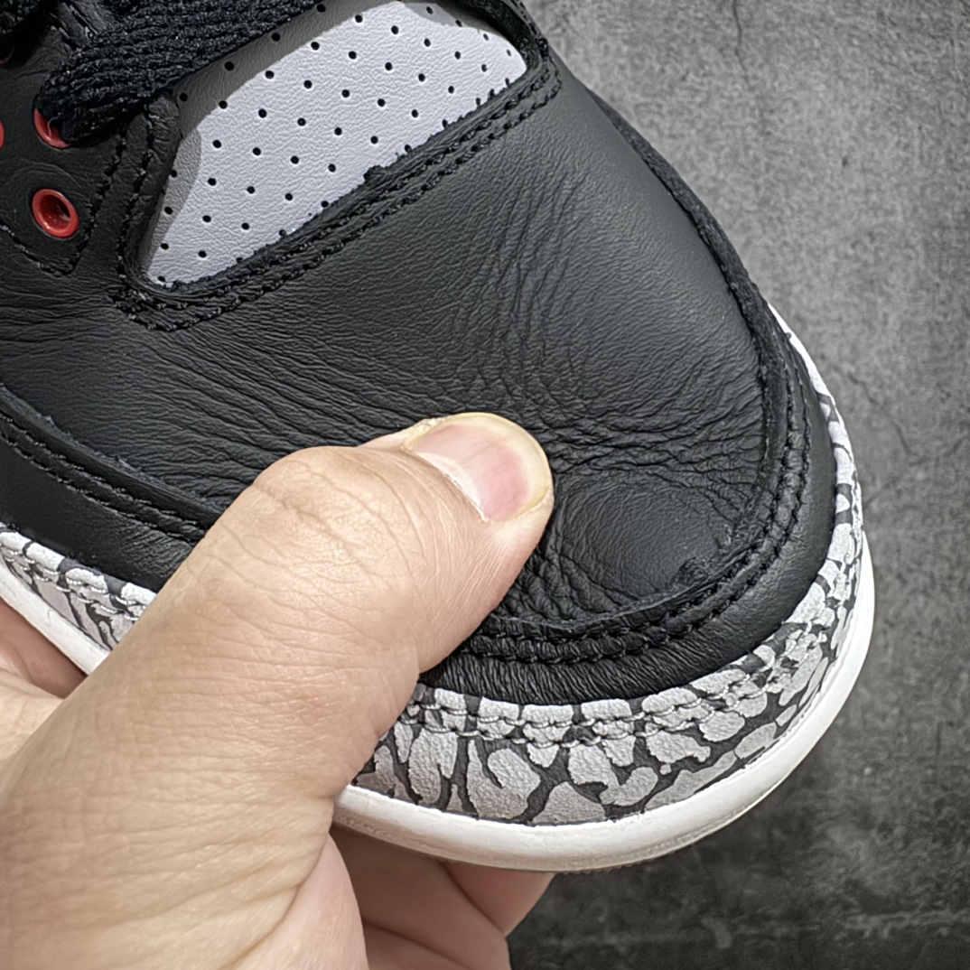 AirJordan3OG“BlackCement”2024版aj3黑水泥出货货号DN3707-010原楦