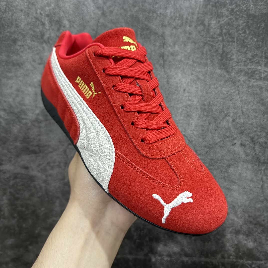 图片[3]-【纯原神版】Puma Speedcat OG Sparcon彪马罗马阿莫尔系列 复古运动休闲赛车跑鞋n市场顶级正确版本n版型 细节 烫金走线区分市面通货 欢迎对比🆚n工厂耗时3个月开发n原装档案原数据纸版楦型n采用固色翻毛皮鞋面材质(正确二次成型\’猛帮\’成型工艺🆚区别市面版本!!)n外置原数据开发轻量耐磨橡胶大底💪🏻nn全球知名运动品牌PUMA宝马赛车系列n融合了宝马车队的标志性配色n以趣味十足又前卫复古的设计引领潮流n将赛道精神融入街头时尚 开启前卫竞速之旅n主打前卫复古风 Roma鞋款的鞋侧以复古的流线造型缀以宝马经典Logo 巧妙吸睛n而Speedcat鞋款以亮眼三色条纹元素缀以舒适鞋面n赋予了独特的个性美学 演绎赛车的无尽能量n 官方货号：398846 02 编码：DZ210240-鞋库