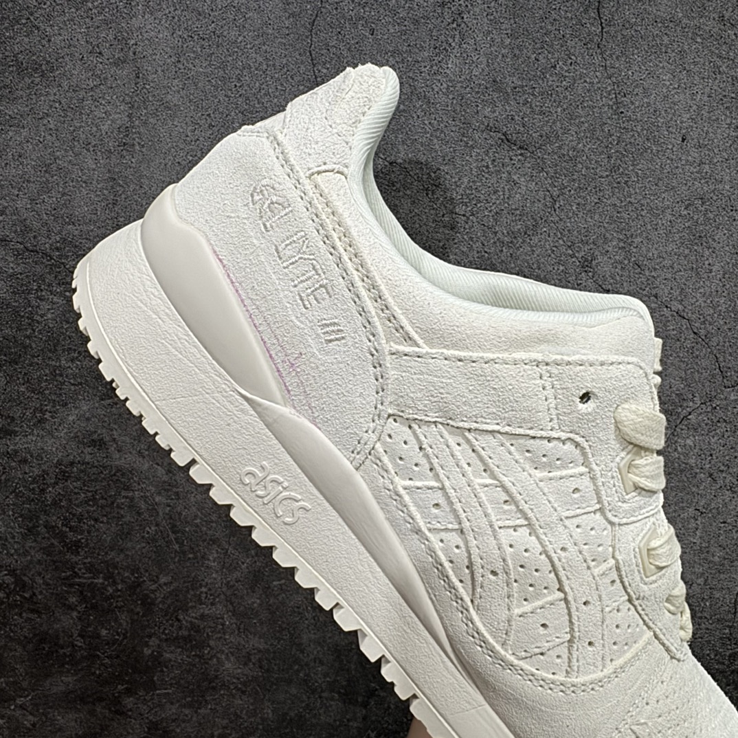 图片[7]-【公司级】Asics Gel-Lyte 3  反毛皮织物休闲跑步鞋GEL-LYTET™III OG运动鞋再次以其90年代初期的原始形状和结构出现n轮廓由三井茂之(Shigeyuki Mitsui)于1990年设计 结合了裂舌应用其最初灵感来自GEL-LD RACER™鞋n鞋在脚跟处采用其标志性的GEL™技术缓冲装置n可提高减震效果并提供持久的舒适感n 尺码: 36 36.5 37.5 38 38.5 39 40 40.5 41 42 42.5 43 44 44.5 45  编码：HCAM270280-鞋库