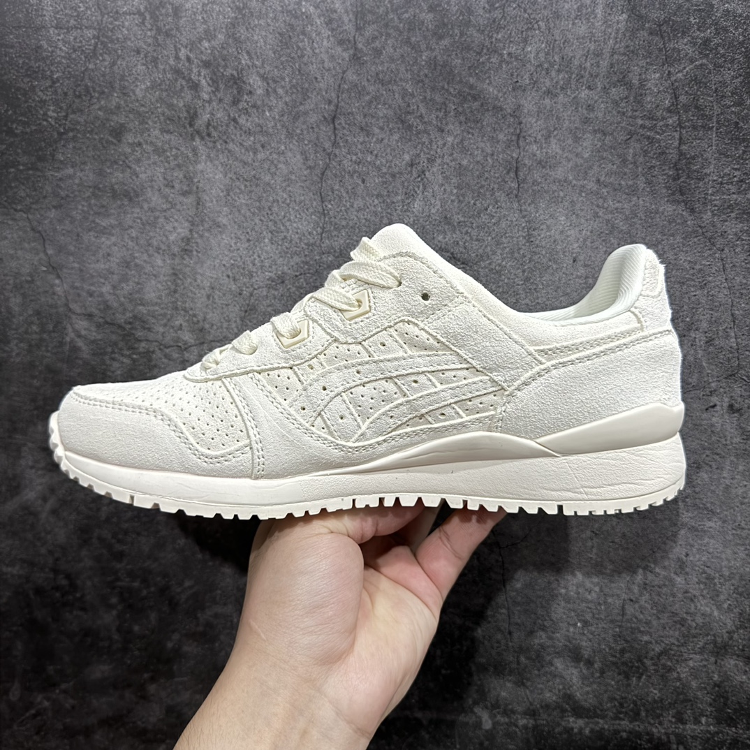 图片[2]-【公司级】Asics Gel-Lyte 3  反毛皮织物休闲跑步鞋GEL-LYTET™III OG运动鞋再次以其90年代初期的原始形状和结构出现n轮廓由三井茂之(Shigeyuki Mitsui)于1990年设计 结合了裂舌应用其最初灵感来自GEL-LD RACER™鞋n鞋在脚跟处采用其标志性的GEL™技术缓冲装置n可提高减震效果并提供持久的舒适感n 尺码: 36 36.5 37.5 38 38.5 39 40 40.5 41 42 42.5 43 44 44.5 45  编码：HCAM270280-鞋库