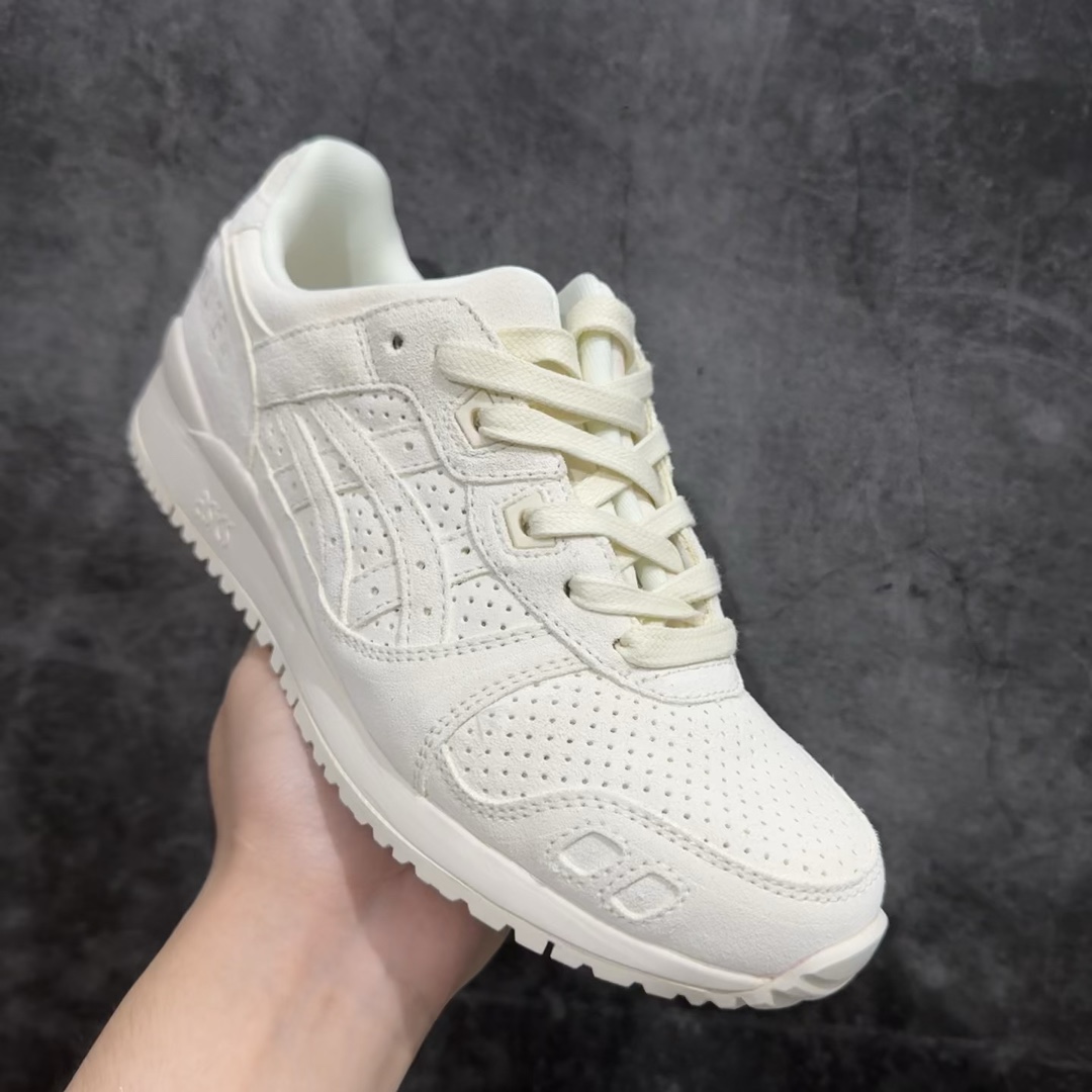 公司级AsicsGel-Lyte3反毛皮织物休闲跑步鞋GEL-LYTETIIIOG运动鞋再次以其90年代