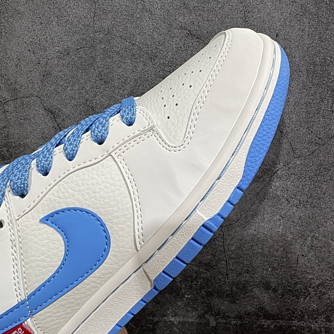 图片[6]-【定制版】Nike SB Dunk Low x Supreme 白蓝满天星n纯原大厂出品 极力推荐n原装头层材料 独家版型蒸餾加工n帶來的是更好的视觉和脚感体验n大厂纯原品质出货 清洁度 电绣工艺皮料切割干净无任何毛边 细节完美 官方货号：DQ1098 369 尺码：36 36.5 37.5 38 38.5 39 40 40.5 41 42 42.5 43 44 44.5 45  编码：HXS260280-鞋库