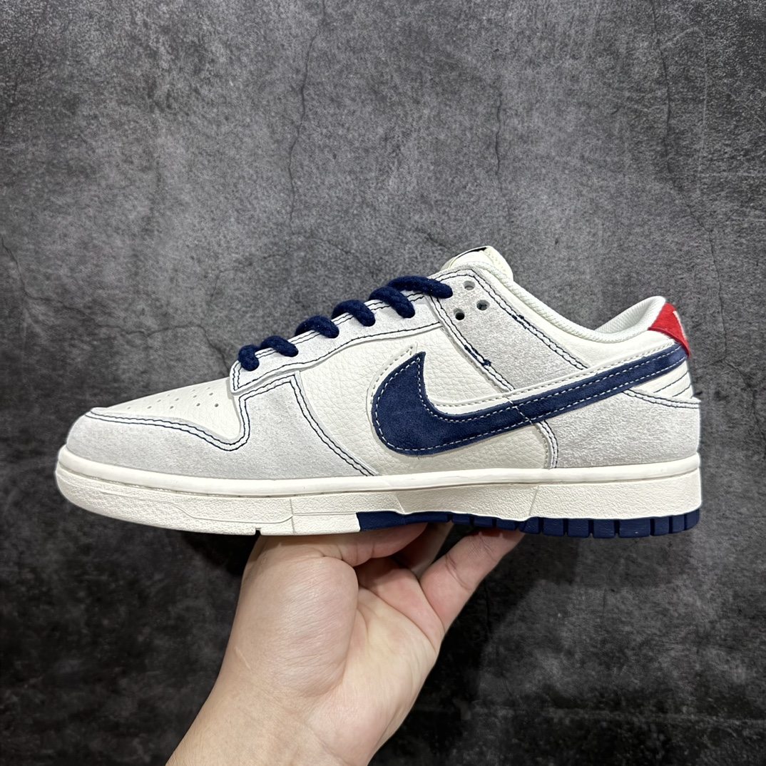 图片[2]-【定制版】Nike SB Dunk Low x The North Face 白蓝红小钩麻绳n纯原大厂出品 极力推荐👏n原装头层材料 独家版型蒸餾加工n帶來的是更好的视觉和脚感体验n大厂纯原品质出货 清洁度 电绣工艺皮料切割干净无任何毛边 细节完美 官方货号：SJ1089 012 尺码：36 36.5 37.5 38 38.5 39 40 40.5 41 42 42.5 43 44 44.5 45  编码：HXS320340-鞋库