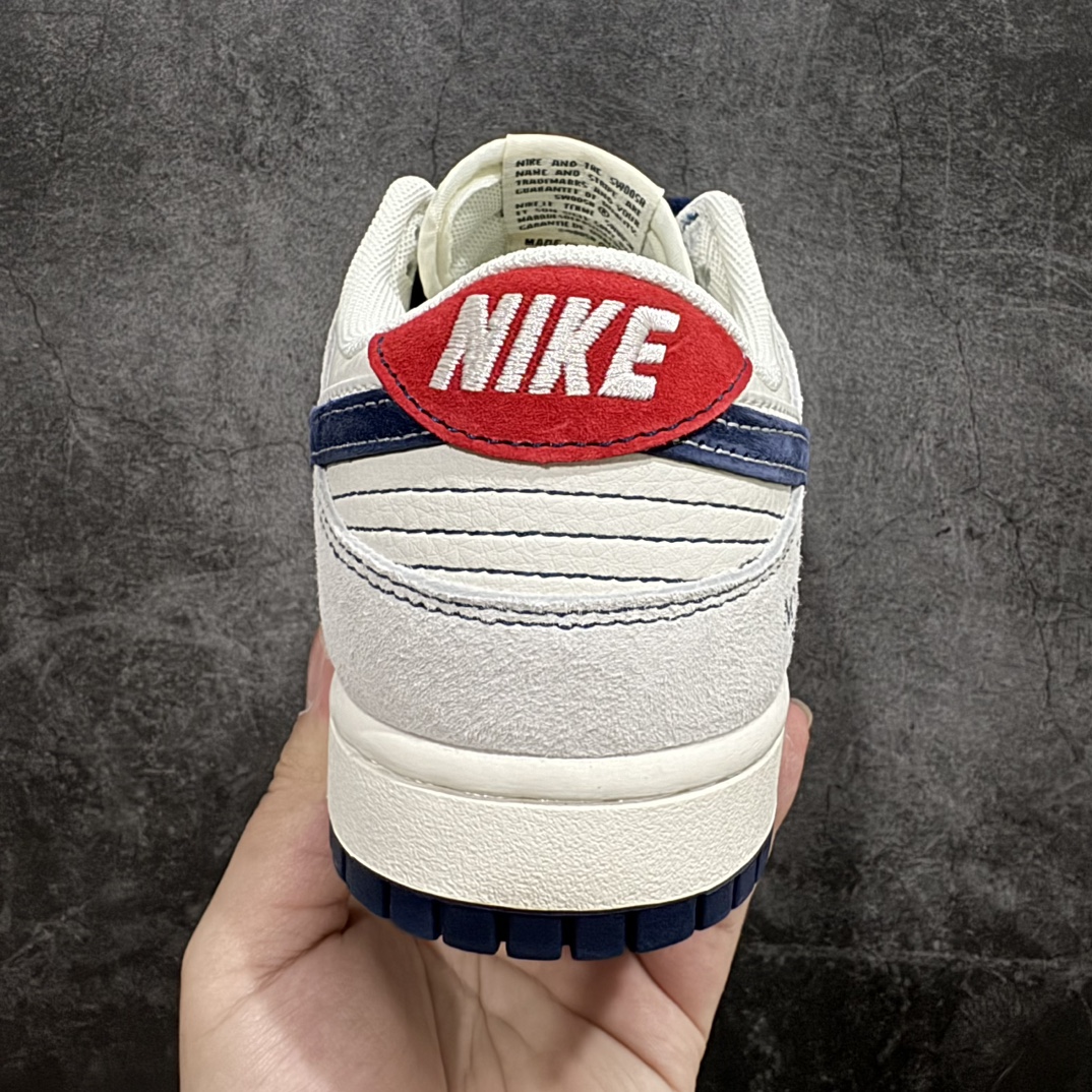 图片[4]-【定制版】Nike SB Dunk Low x The North Face 白蓝红小钩麻绳n纯原大厂出品 极力推荐👏n原装头层材料 独家版型蒸餾加工n帶來的是更好的视觉和脚感体验n大厂纯原品质出货 清洁度 电绣工艺皮料切割干净无任何毛边 细节完美 官方货号：SJ1089 012 尺码：36 36.5 37.5 38 38.5 39 40 40.5 41 42 42.5 43 44 44.5 45  编码：HXS320340-鞋库