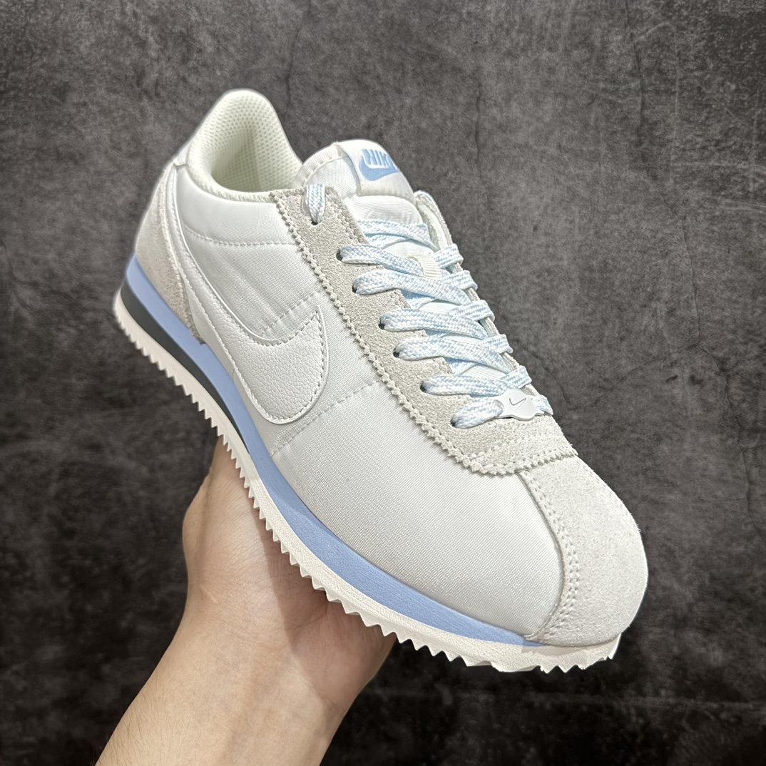 图片[3]-【TG纯原】NK Classic Cortez Leather 阿甘复古初代皮革慢跑鞋 货号：HF6410-101nn缓震防滑耐磨同源头层皮料 原厂模具 公司级标准检验QC 区分市面一切版本 完美复刻阿甘复古鞋型 尺码：35-45 编码：DL200220-鞋库